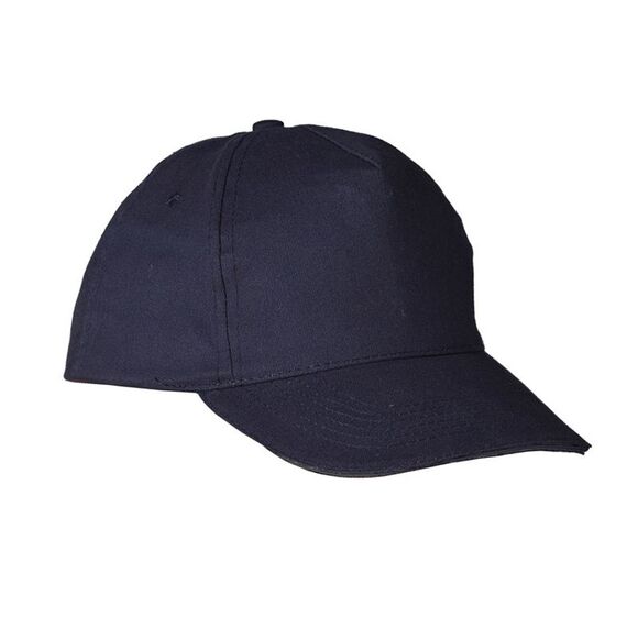 SOLS Unisex Sunny 5 Panel Baseball Cap / French Navy - Picture 1 of 5